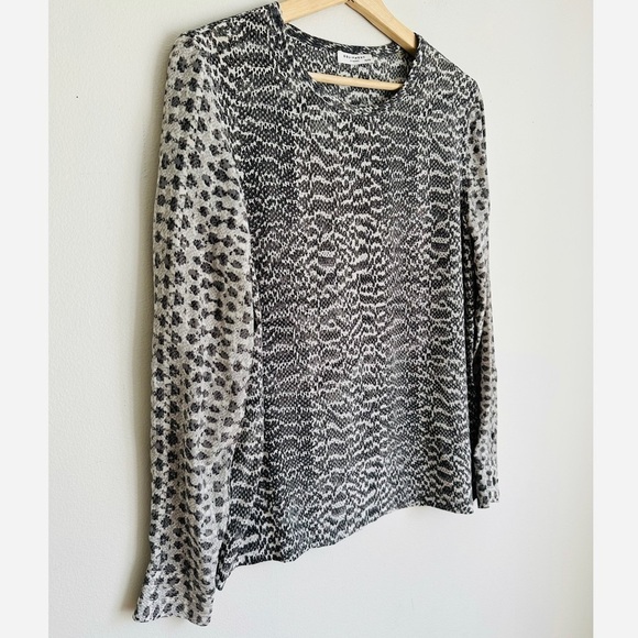 Equipment • Silk Round Neckline Blouse in Reptile Print - Picture 2 of 5
